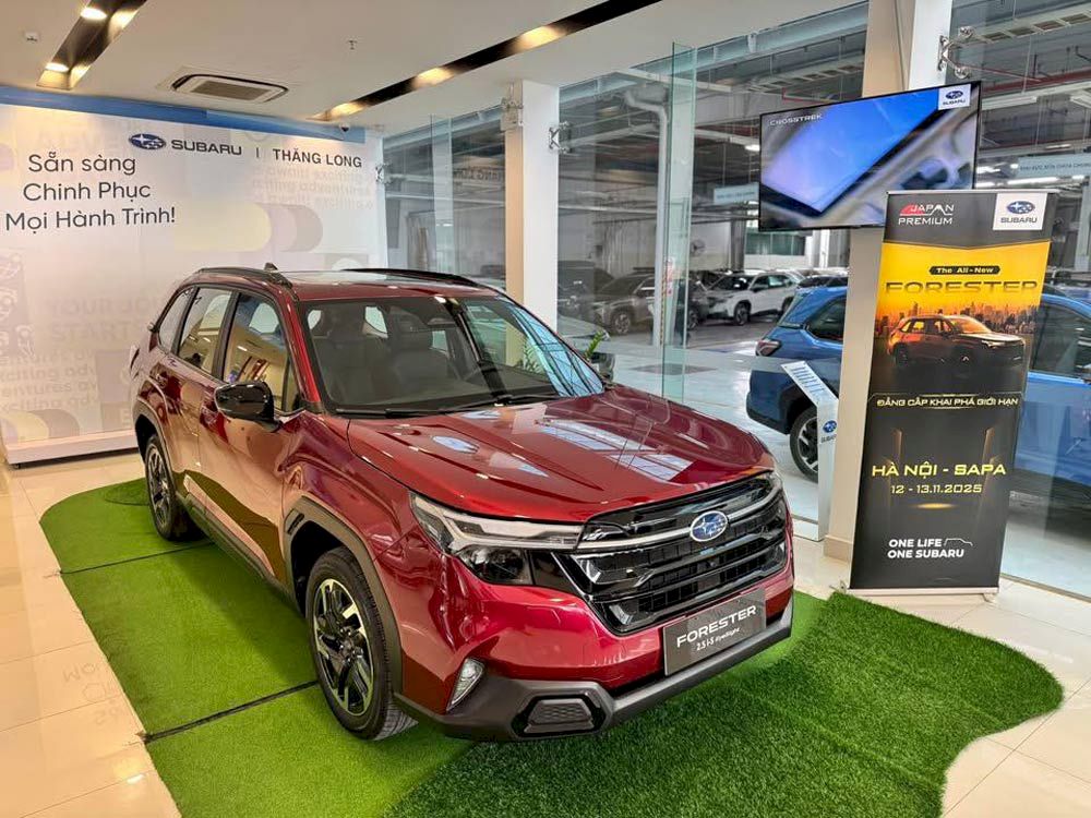 Subaru Forester 2025 : Nhập khẩu Nhật Bản, động cơ 2.5L, chênh 100 triệu có đáng giá?